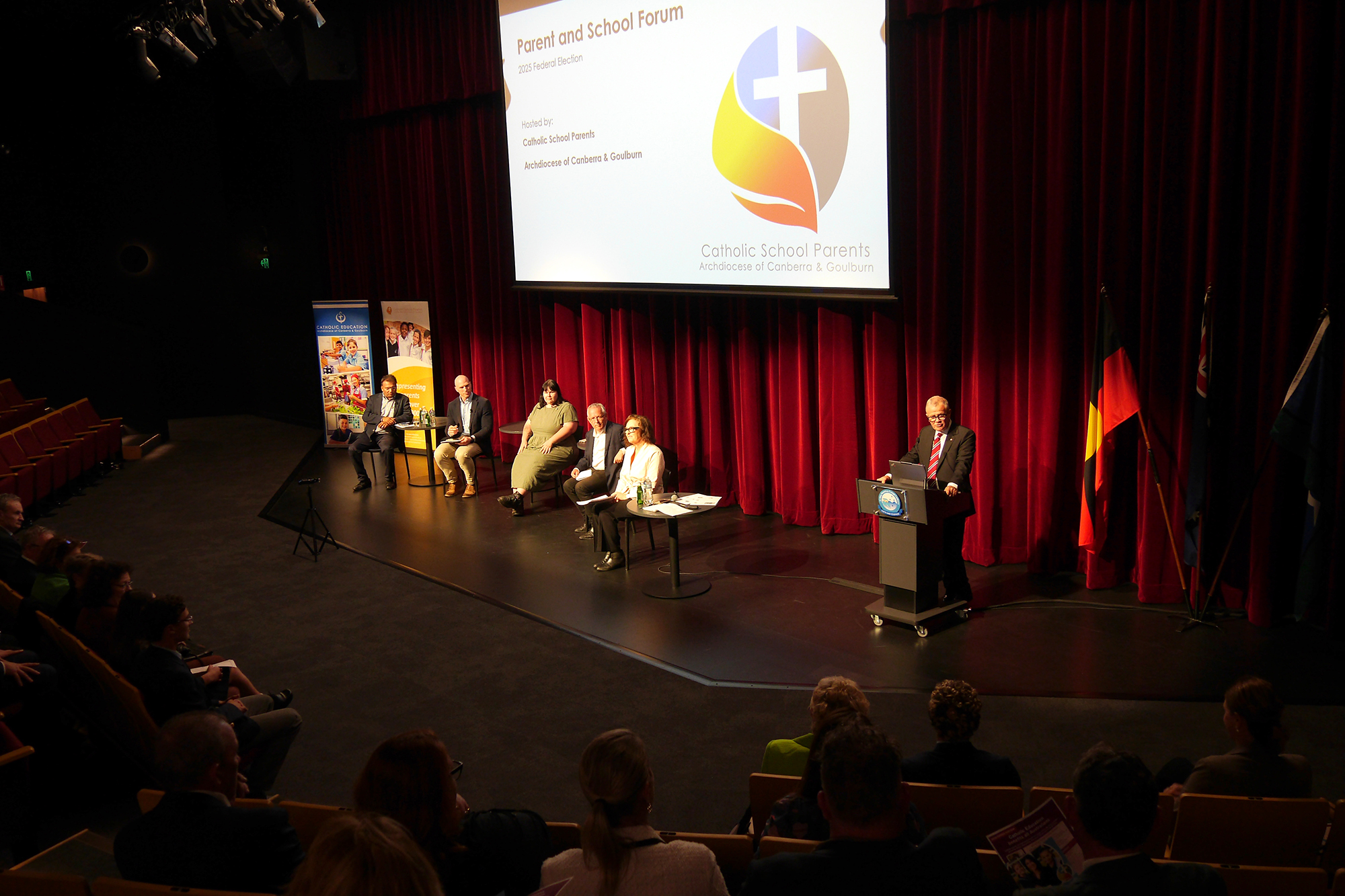 Read more about the article Candidates pledge support for Catholic School funding