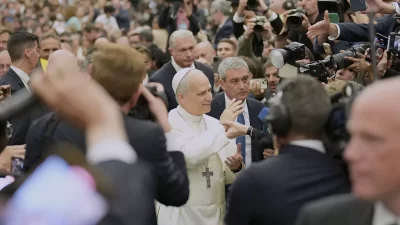 Pope Leo XIV advocates for ‘Disarmed Words’ in first papal speech